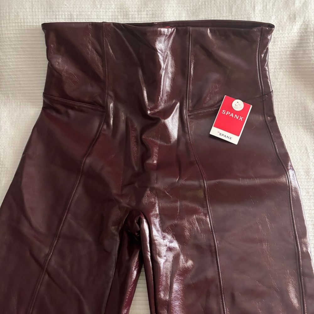 Spanx - Ruby faux patent leather leggings